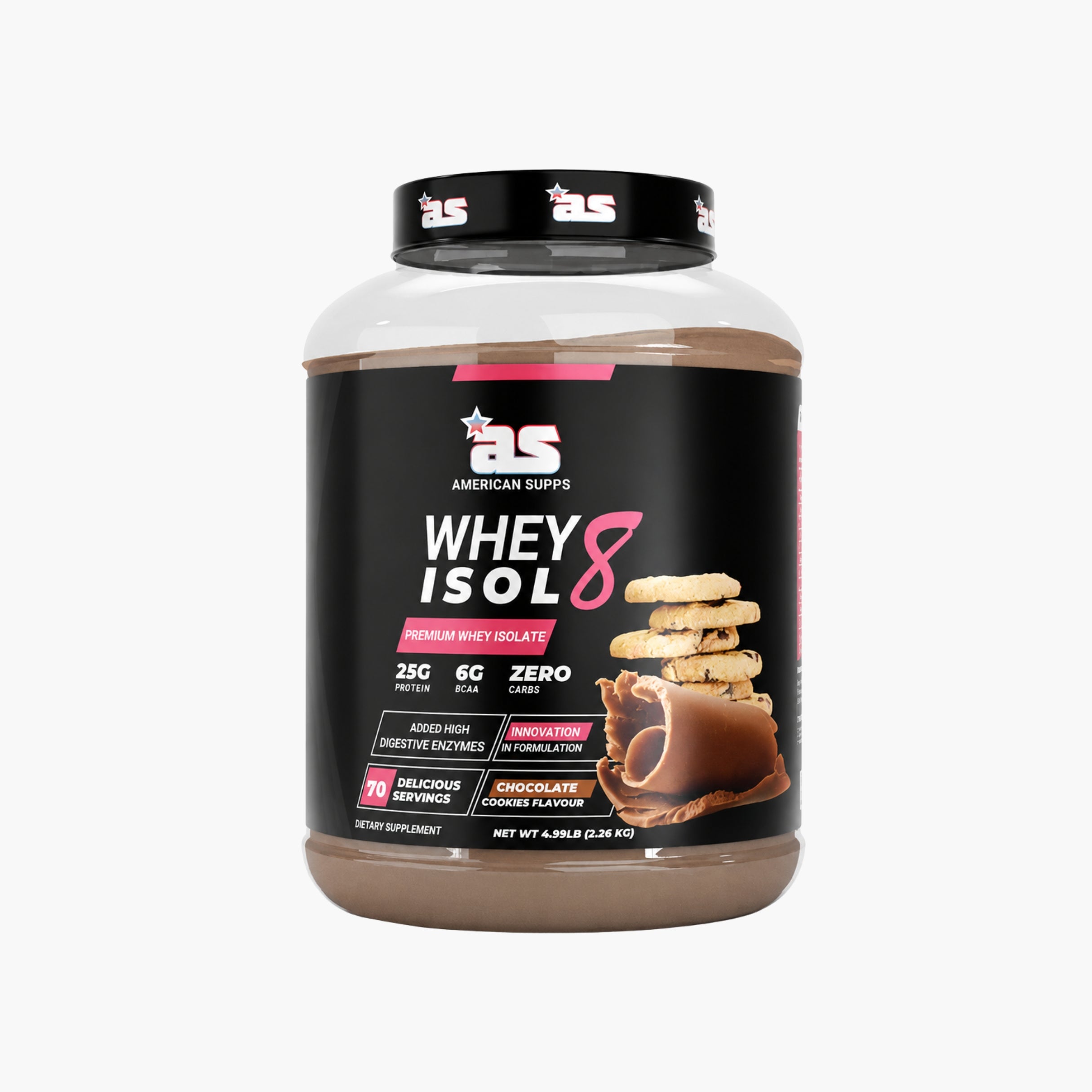 AMERICAN SUPPS WHEY PROTEIN ISOLATE