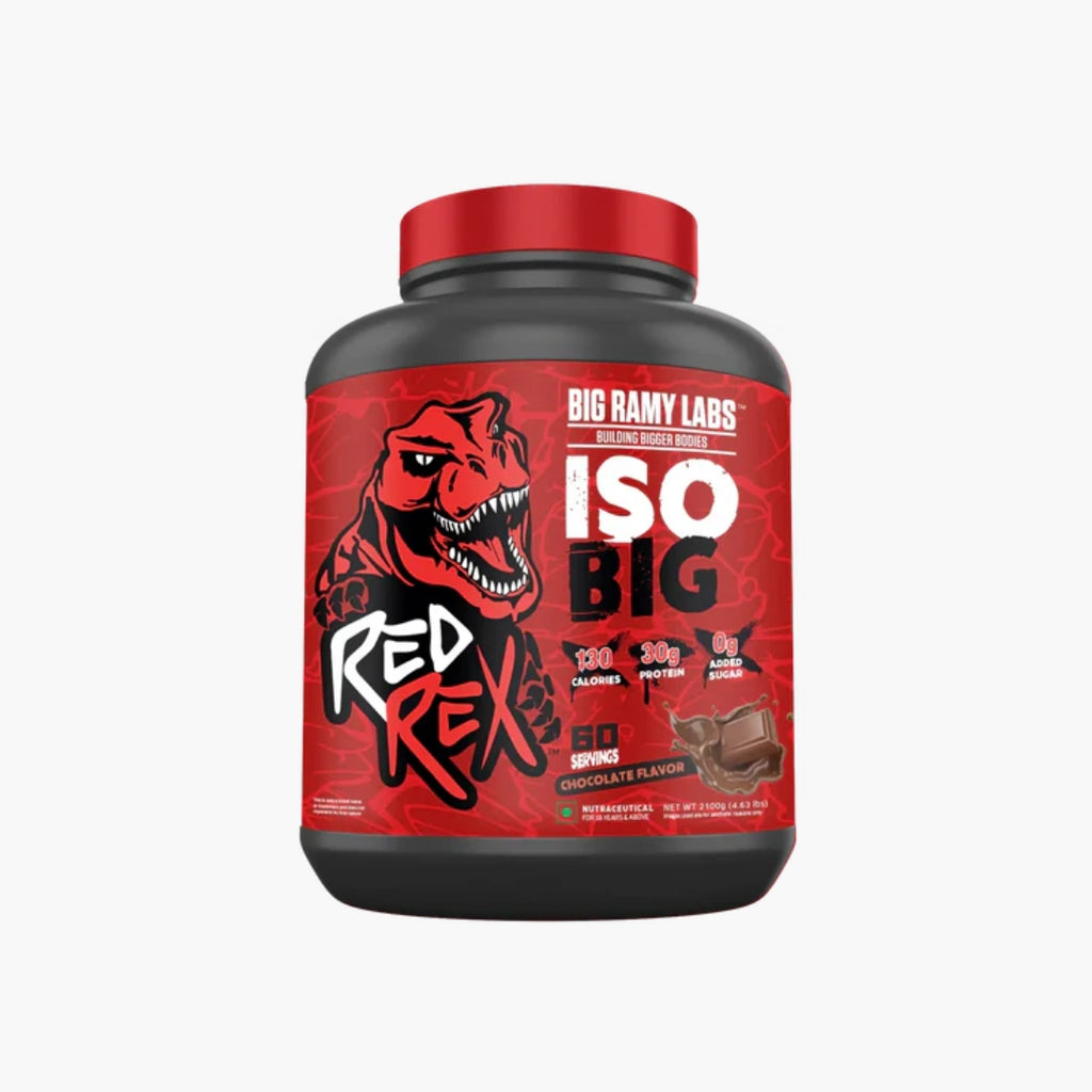 Big Ramy Labs Red Rex Iso Big Whey Isolate Hydrolyzed Protein