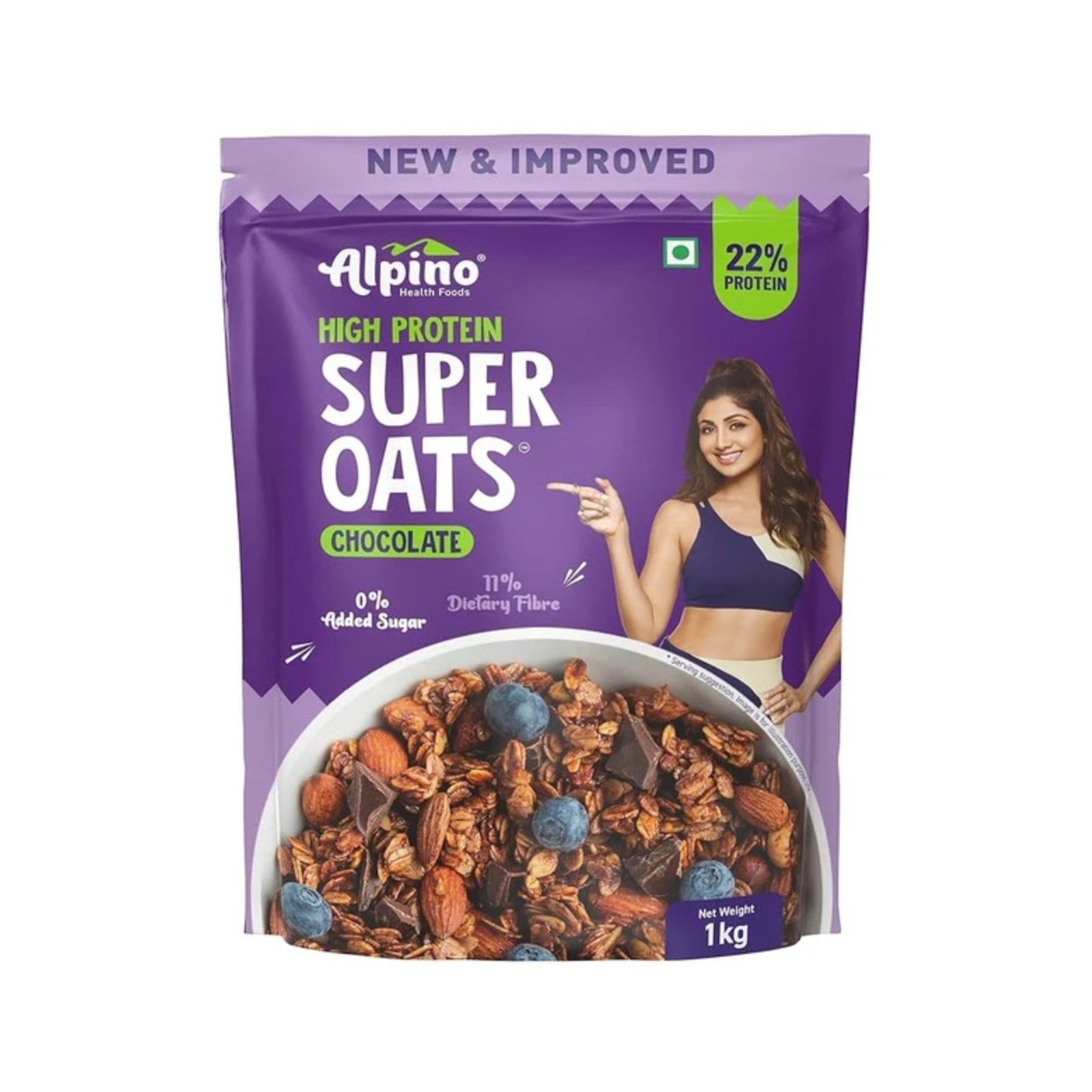 ALPINO 22% High Protein Super Oats Chocolate