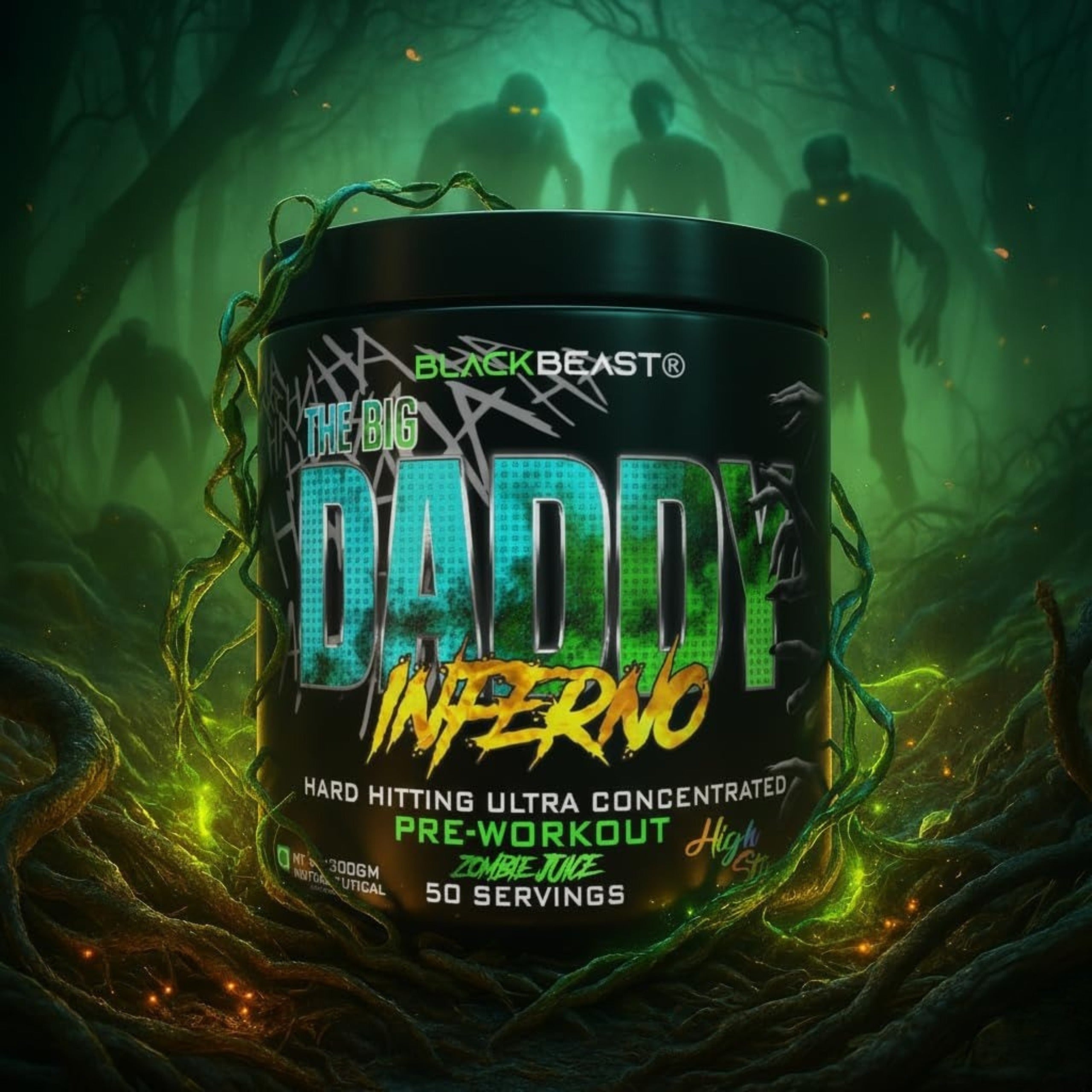 BLACK BEAST The Big Daddy Inferno Pre-Workout
