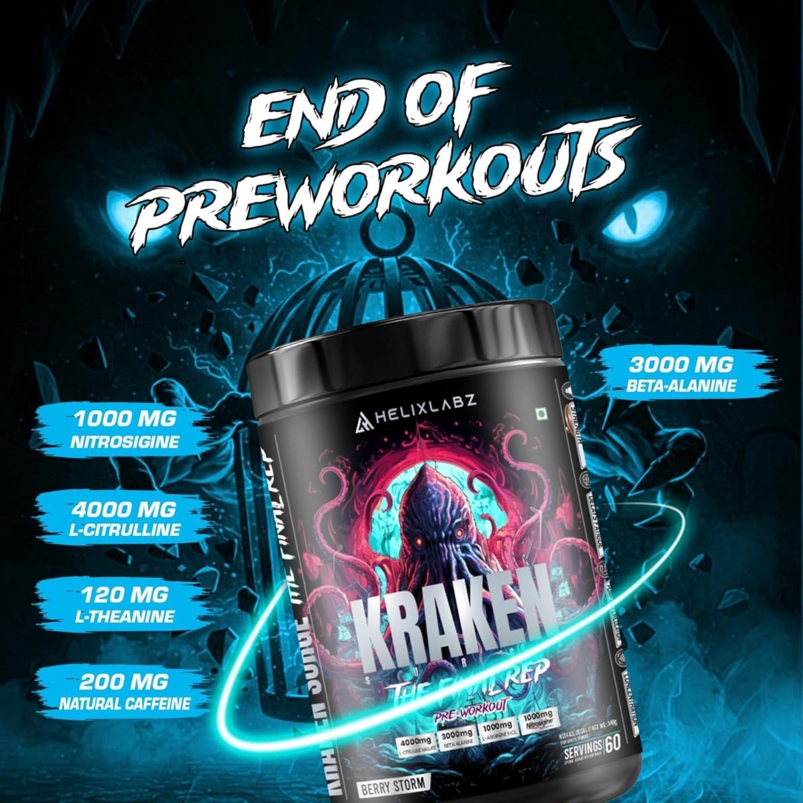 HELIXLABZ Kraken Pre-Workout Pre Workout
