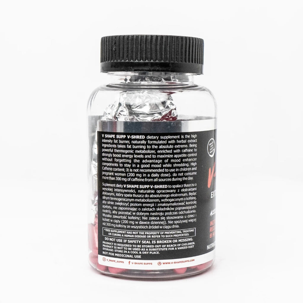 V-SHAPE V-Shred Extreme Thermogenic Fat Burner