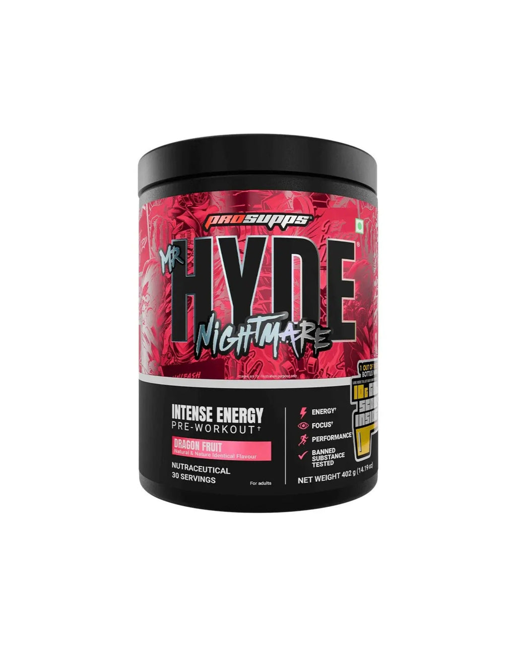 Prosupps Hyde Nightmare Pre Workout