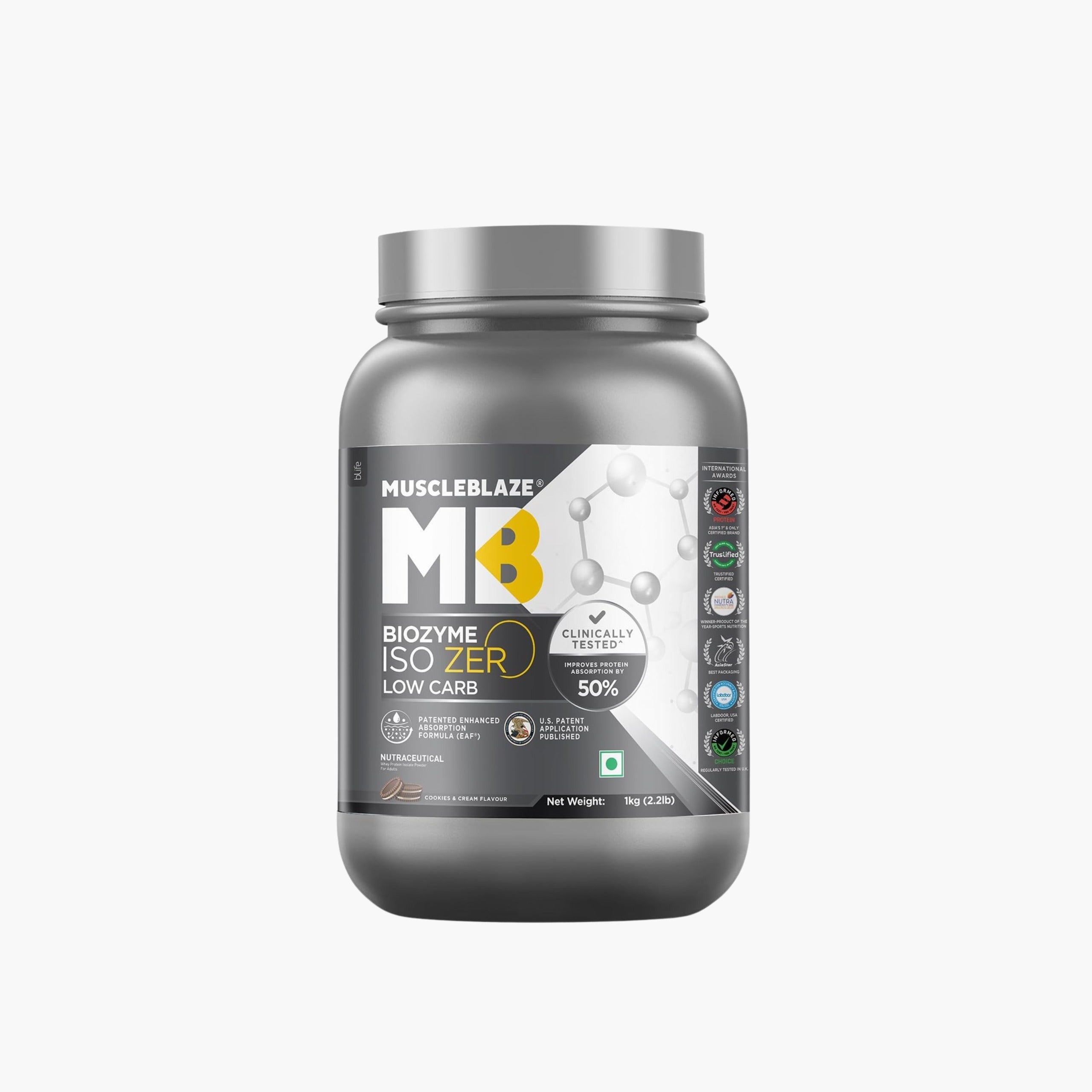 MuscleBlaze Biozyme Iso-Zero