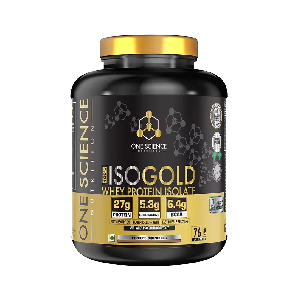 One Science 100% ISO Gold Whey Protein Isolate