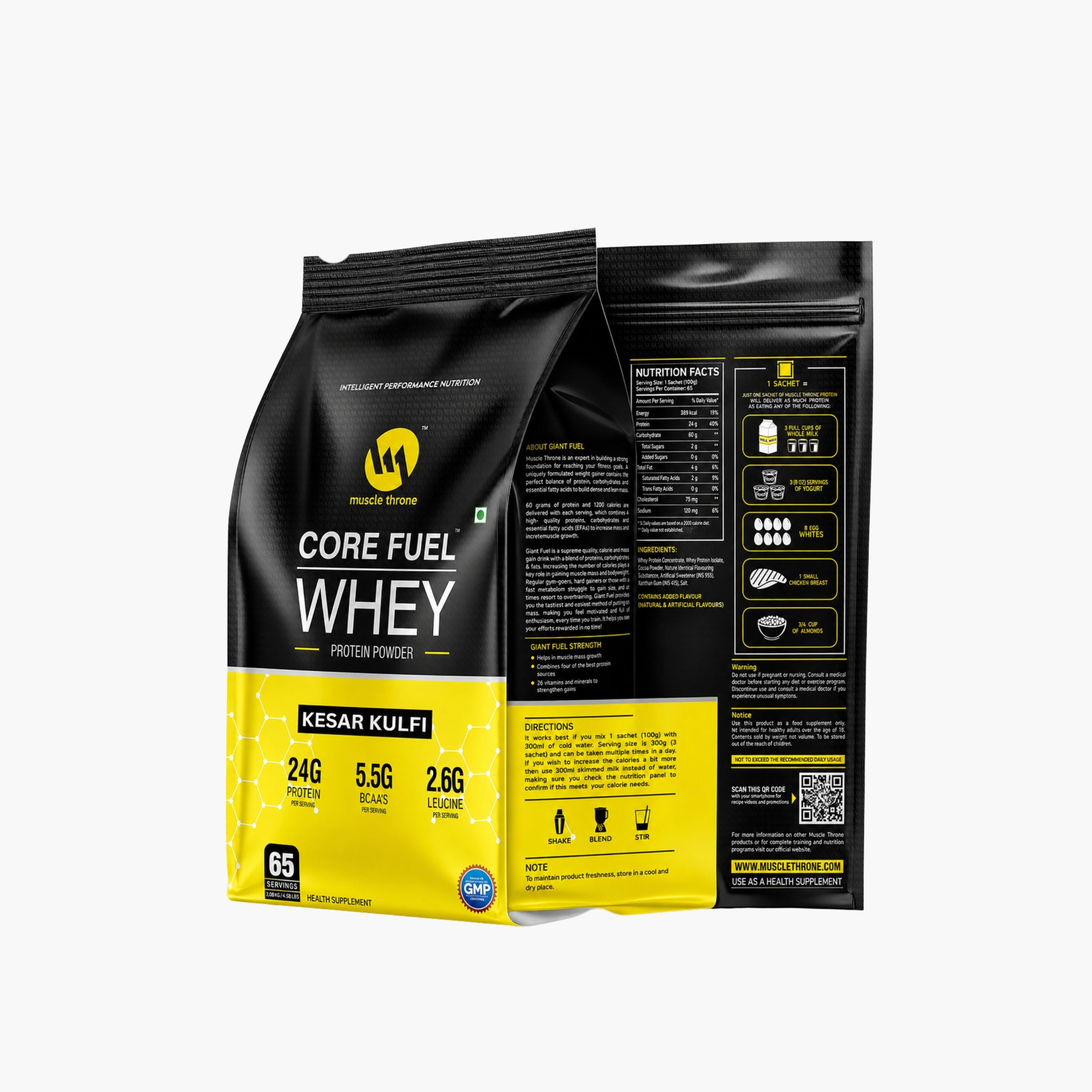 Muscle Throne Core Fuel Whey