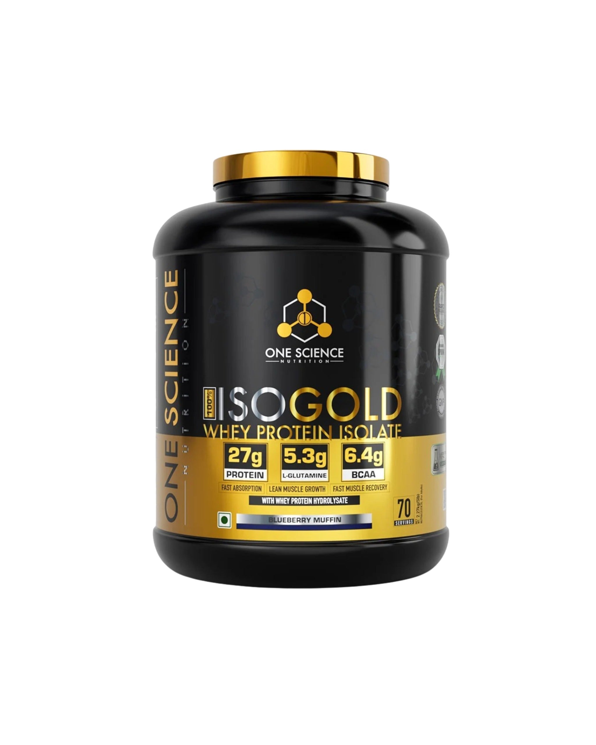 One Science 100% ISO Gold Whey Protein Isolate