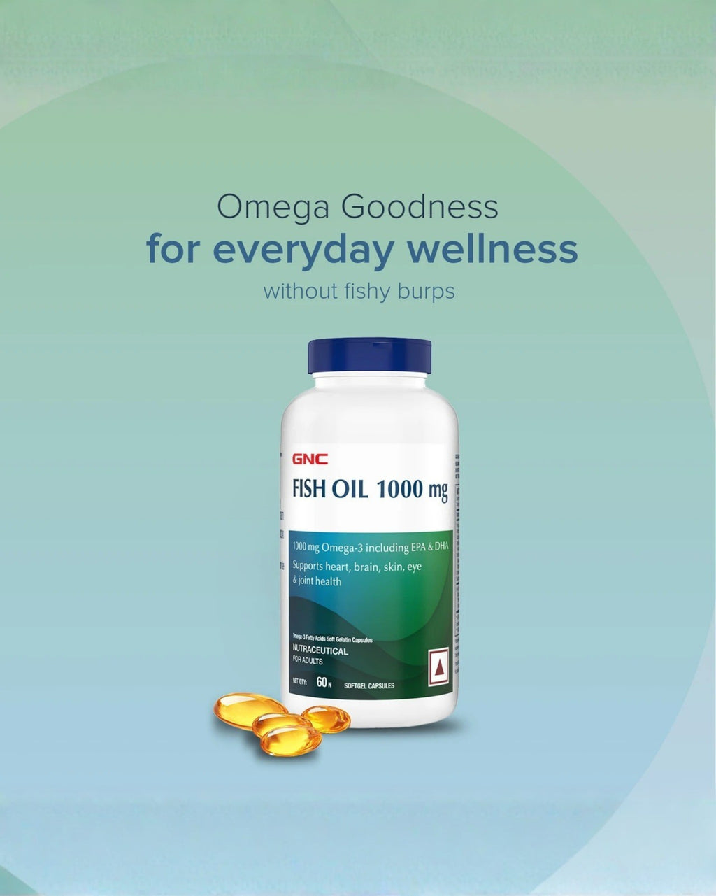 GNC Fish Oil 1000mg