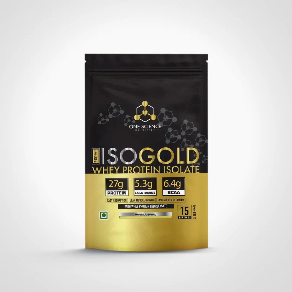 One Science 100% ISO Gold Whey Protein Isolate