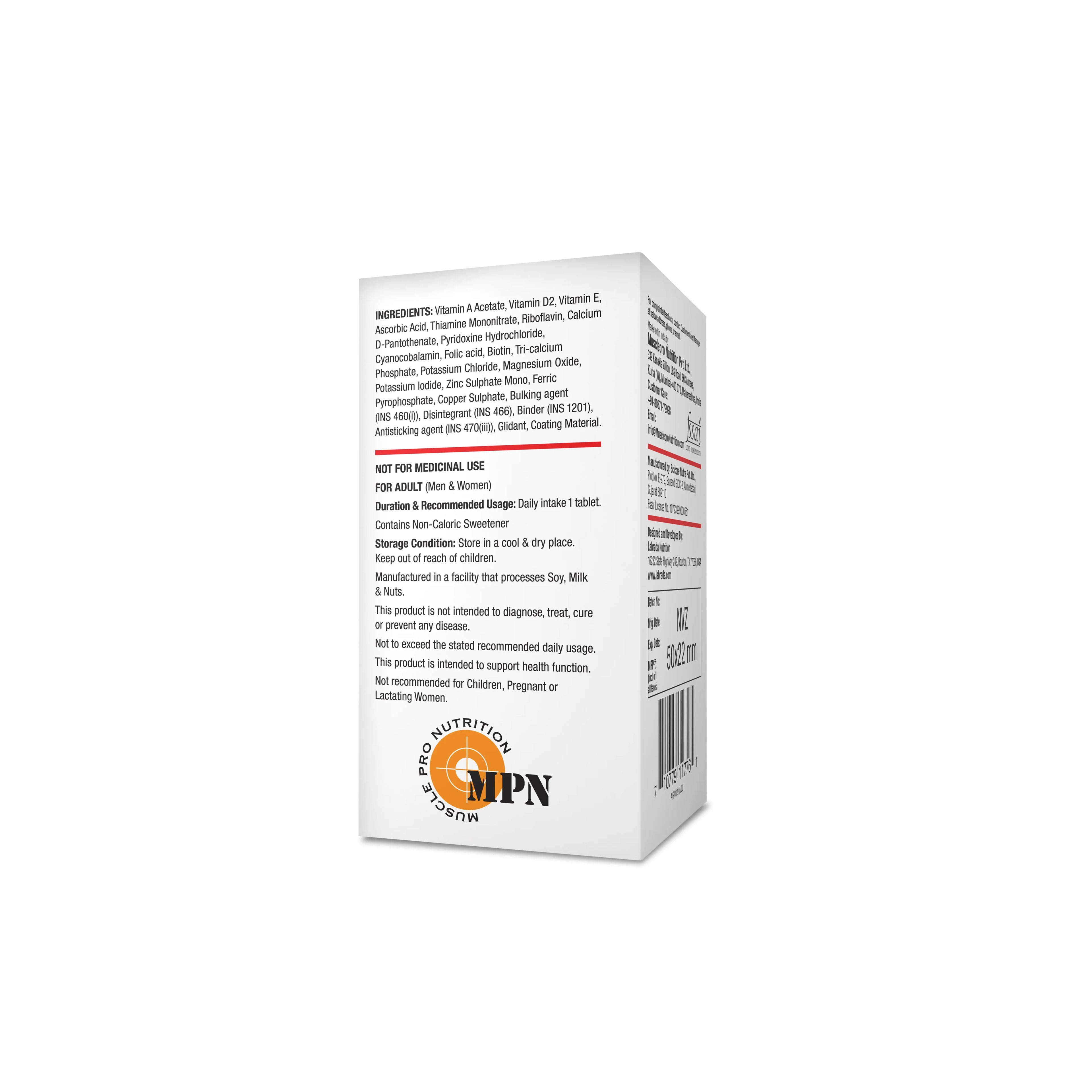 Labrada Daily Multivitamin