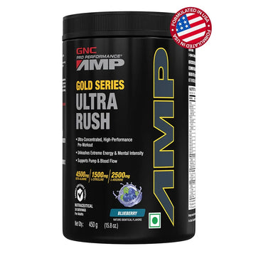 GNC AMP Gold Series Ultra Rush Powder