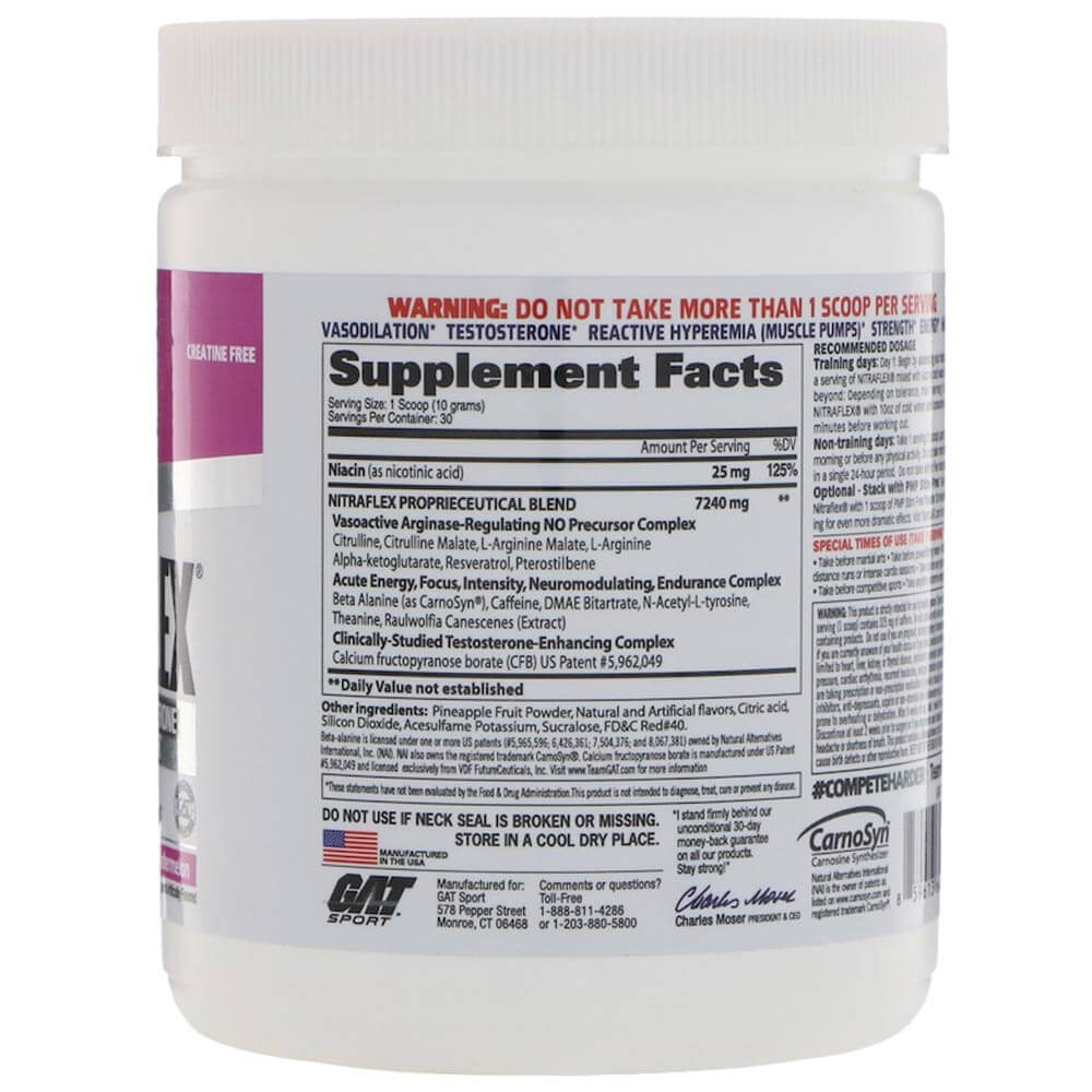 GAT Sport Nitraflex Pre Workout