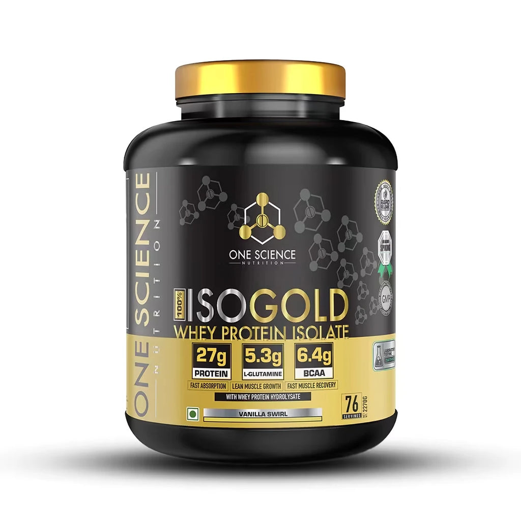 One Science 100% ISO Gold Whey Protein Isolate