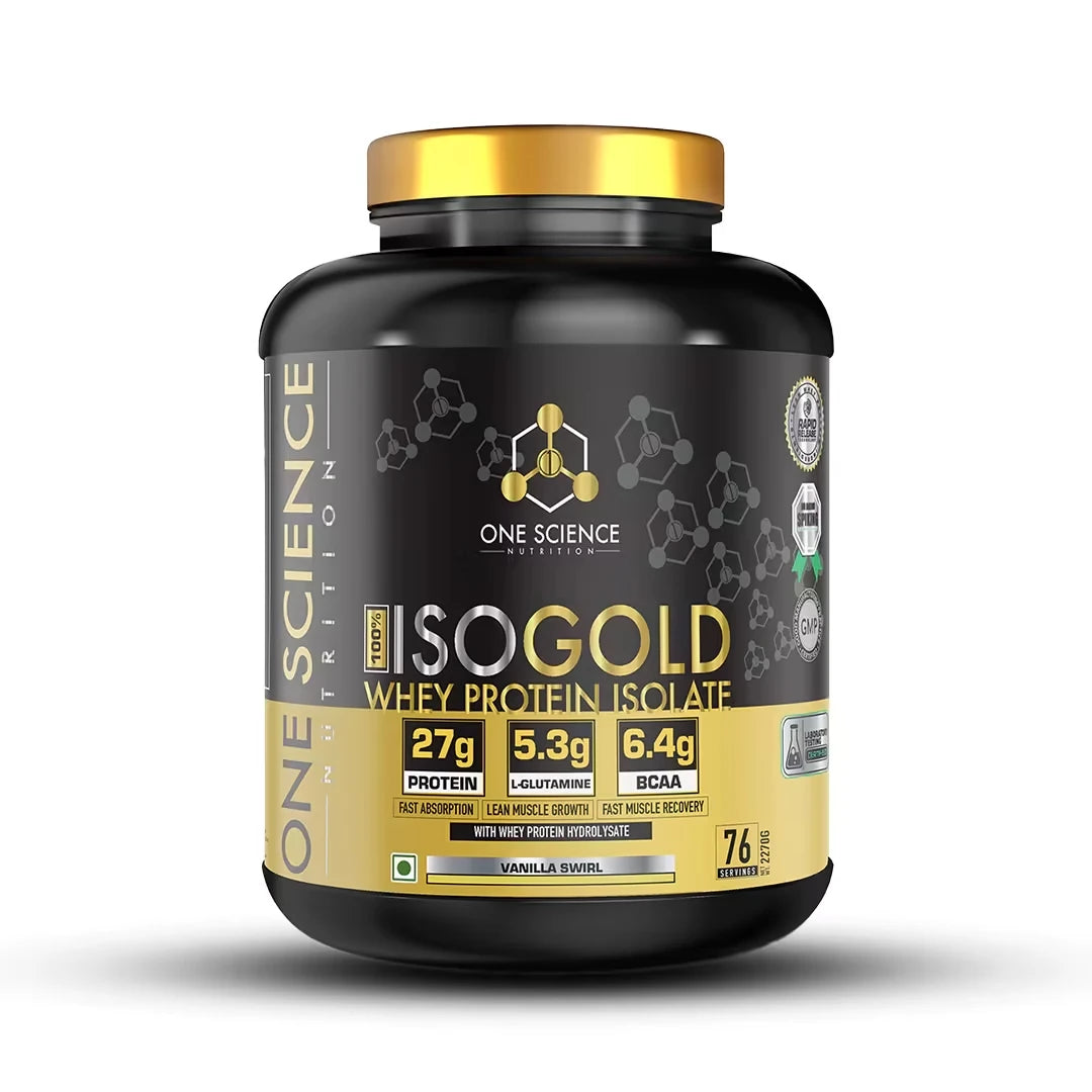 One Science 100% ISO Gold Whey Protein Isolate